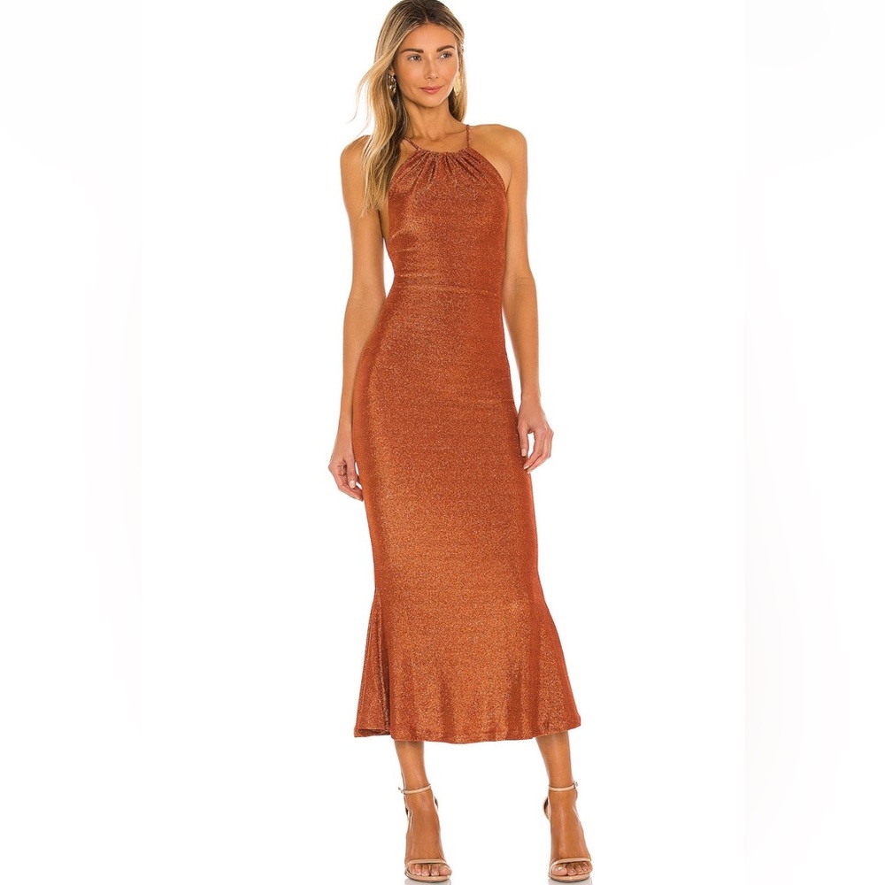 MISHA Greta Dress in Copper